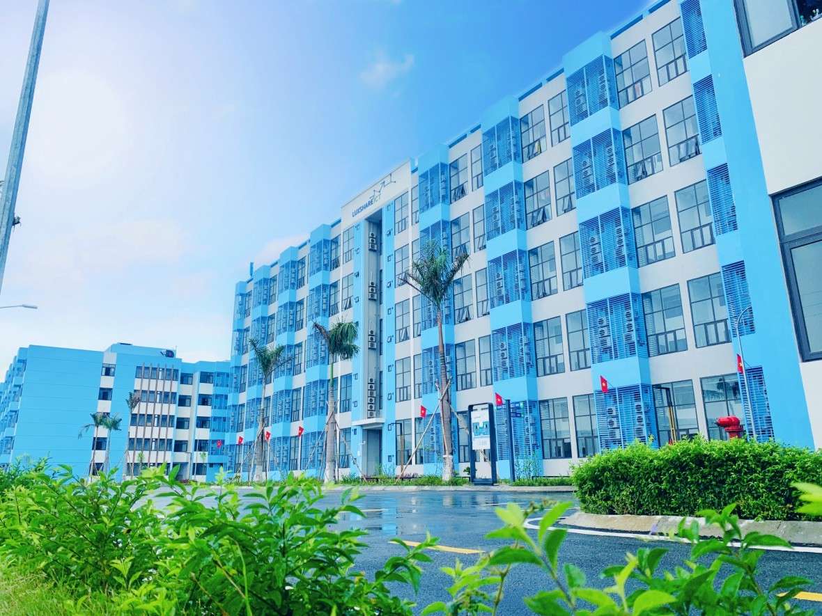 Khu nha o cong nhan cua Cong ty TNHH Luxshare ICT tai Khu cong nghiep VSIP Nghe An. Anh: Ngoc Anh