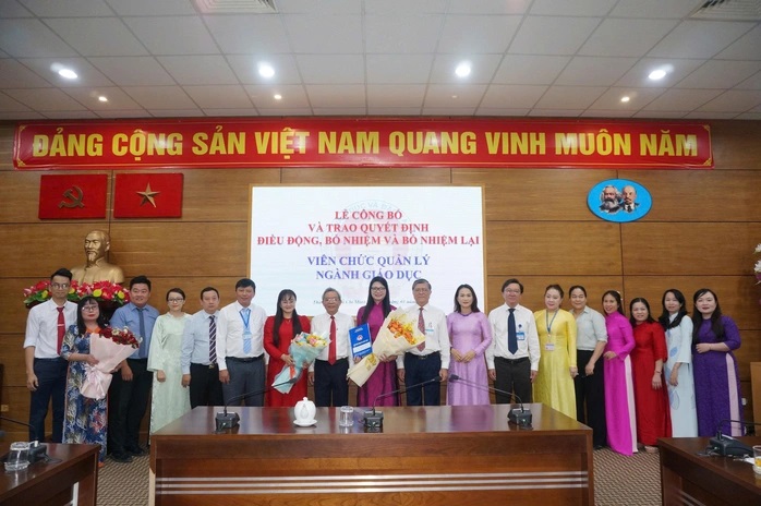 So GDDT TPHCM to chuc le trao quyet dinh dieu dong, bo nhiem, bo nhiem lai sang ngay 7.1. Anh: Nguyen Chan  