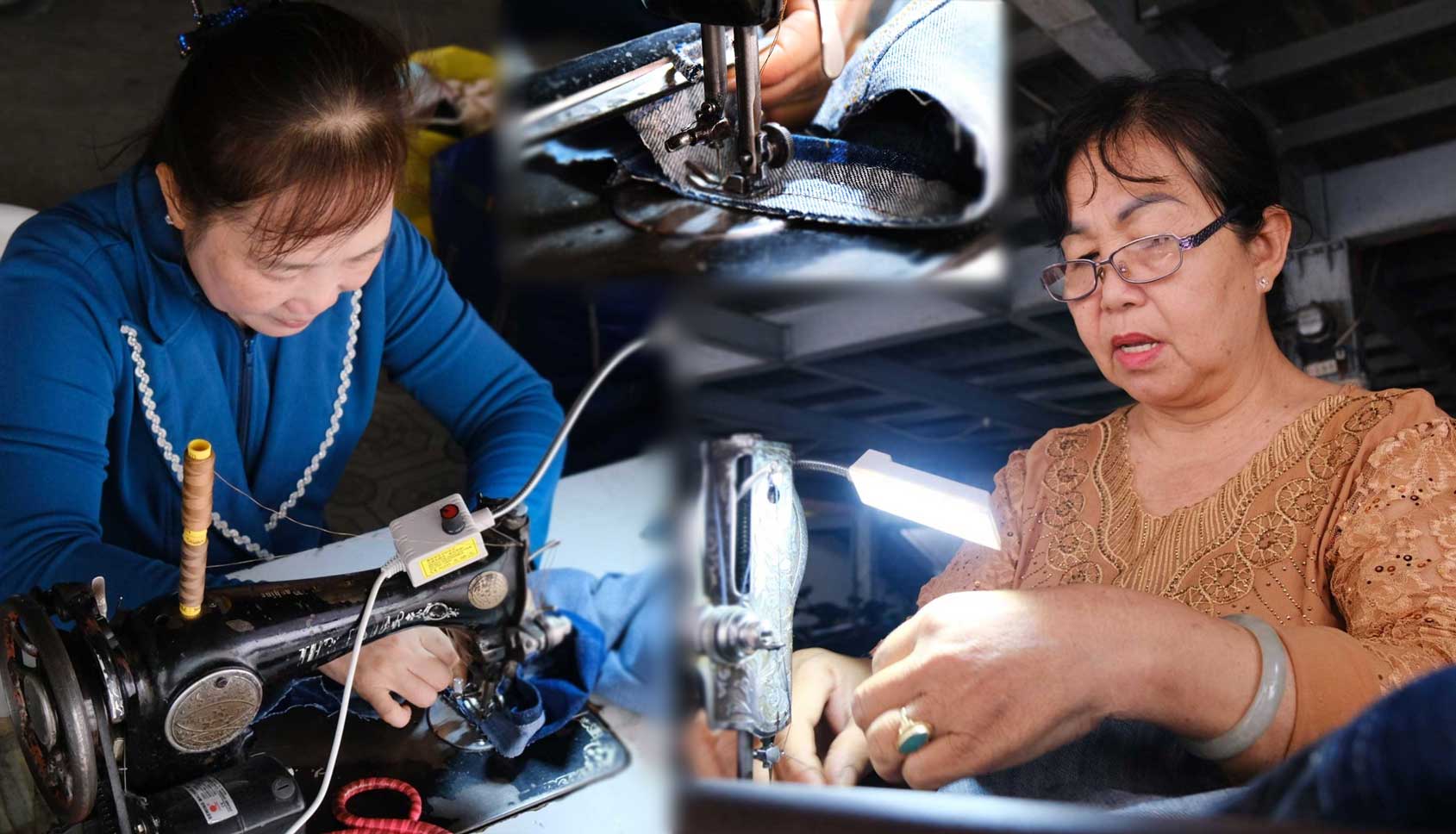 During Tet season, a long-standing garment hamlet in Can Tho increases shifts to serve customers