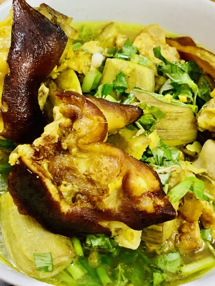 Gia cay la mot mon ngon tuyet dinh trong mua Dong lanh gia. Anh: Ky Lam