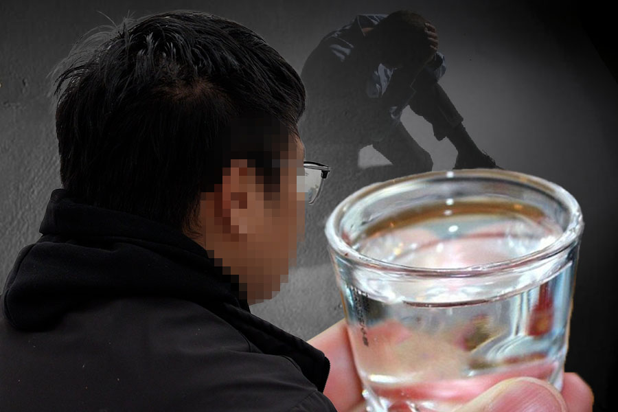 Psychological pressure, drinking a lot of alcohol, 28-year-old youth re-hospitalized many times due to depression