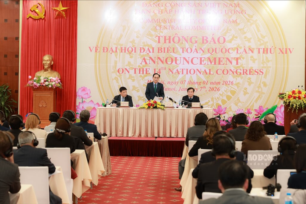 Bi thu Trung uong Dang, Bo truong Ngoai giao Le Hoai Trung nhan manh, Dai hoi Dang toan quoc lan thu XIV mang y nghia buoc ngoat. Anh: Hai Nguyen