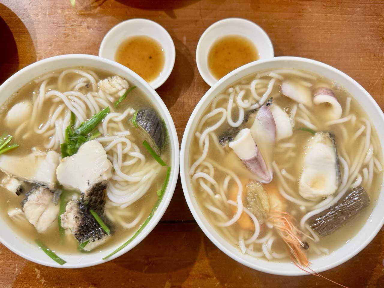 Thực khách có thể chọn đồ ăn kèm theo sở thích.