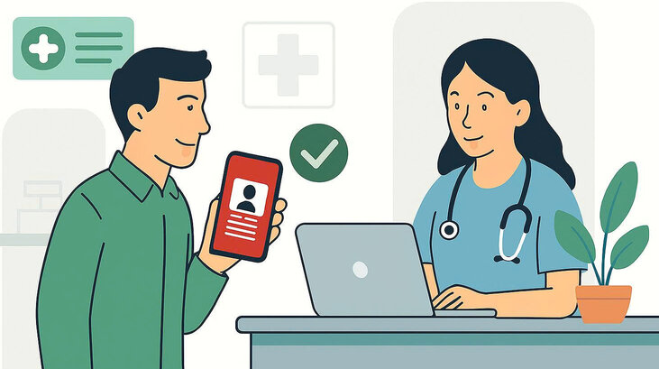Integrating people's medical records on VNeID. Graphics: Huong Giang