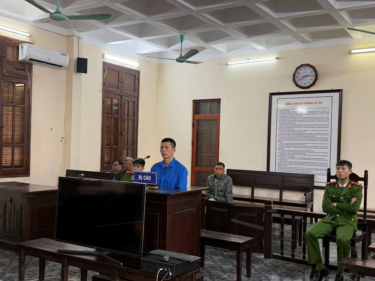 Toàn cảnh phiên tòa. Ảnh: Viện Kiểm sát nhân dân TP Hải Phòng