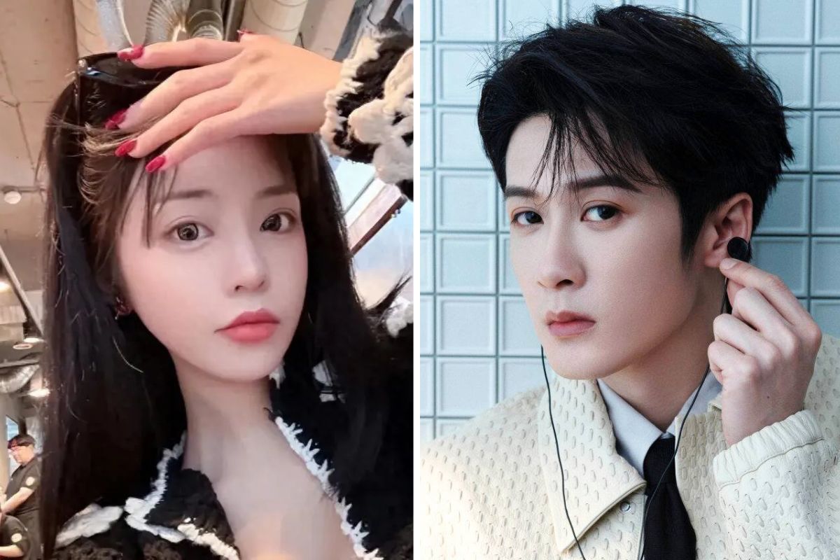 Dan Kien Thu bi to co quan he tinh ai voi hot girl Tu Hieu Dich. Anh: Xinhua