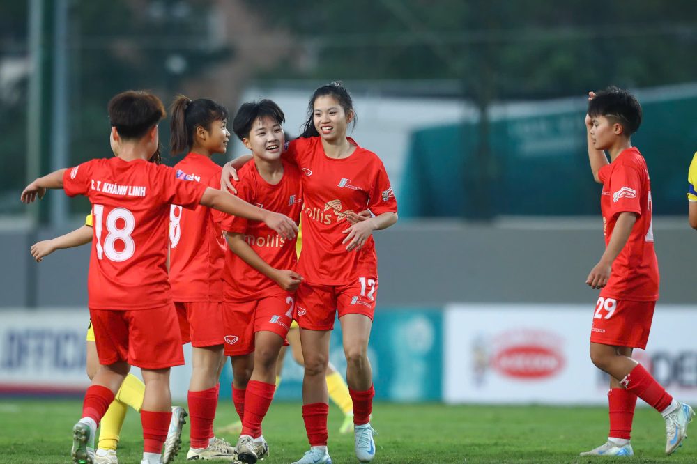 Phong Phu Ha Nam wins the opening match of the 2026 National U19 Women's Championship. Photo: VFF