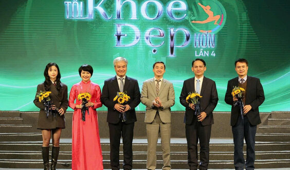 More than 5000 people lost 21 thousand kg, shrinking their waist circumference by 23 thousand cm after 3 months of participating in the competition. Photo: Ministry of Health