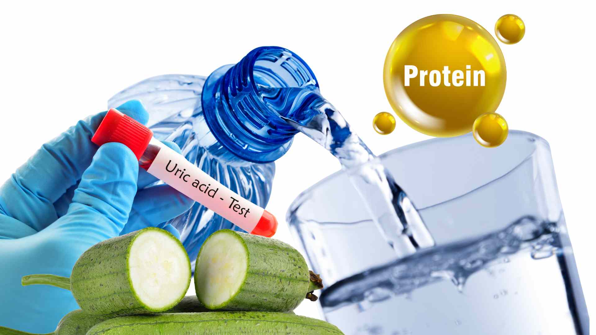 Diet affects the control of uric acid. Graphics: Ha May