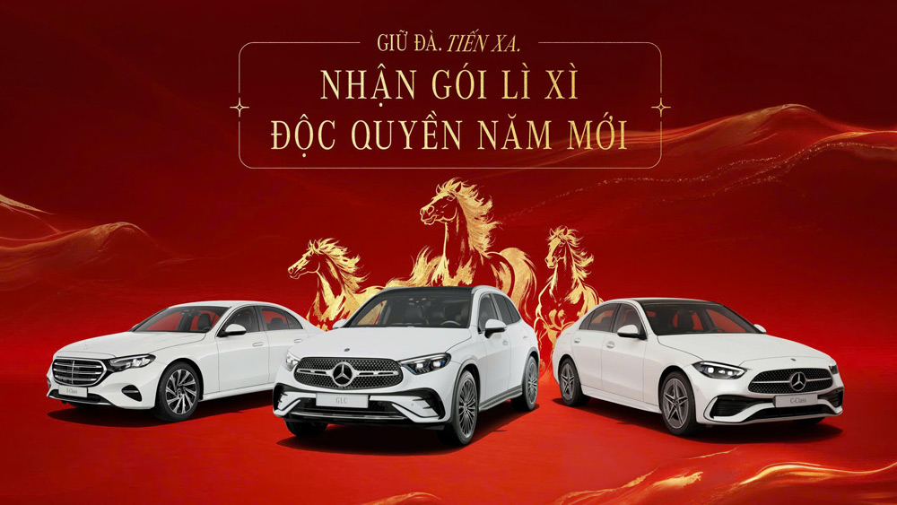 Mercedes-Benz Vietnam offers a special promotion program in January-February 2026. Photo: Provided by DN