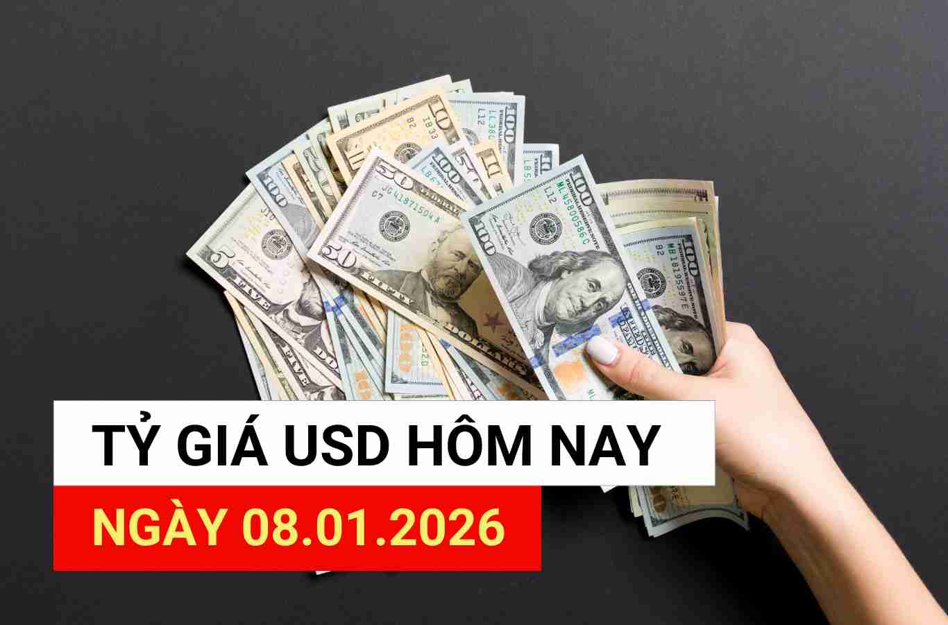 USD exchange rate today 8.1: Maintains upward momentum