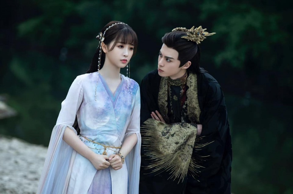 Ngu Thu Han va Vuong Hac De tung duoc yeu thich trong “Thuong lan quyet“. Anh cat tu phim