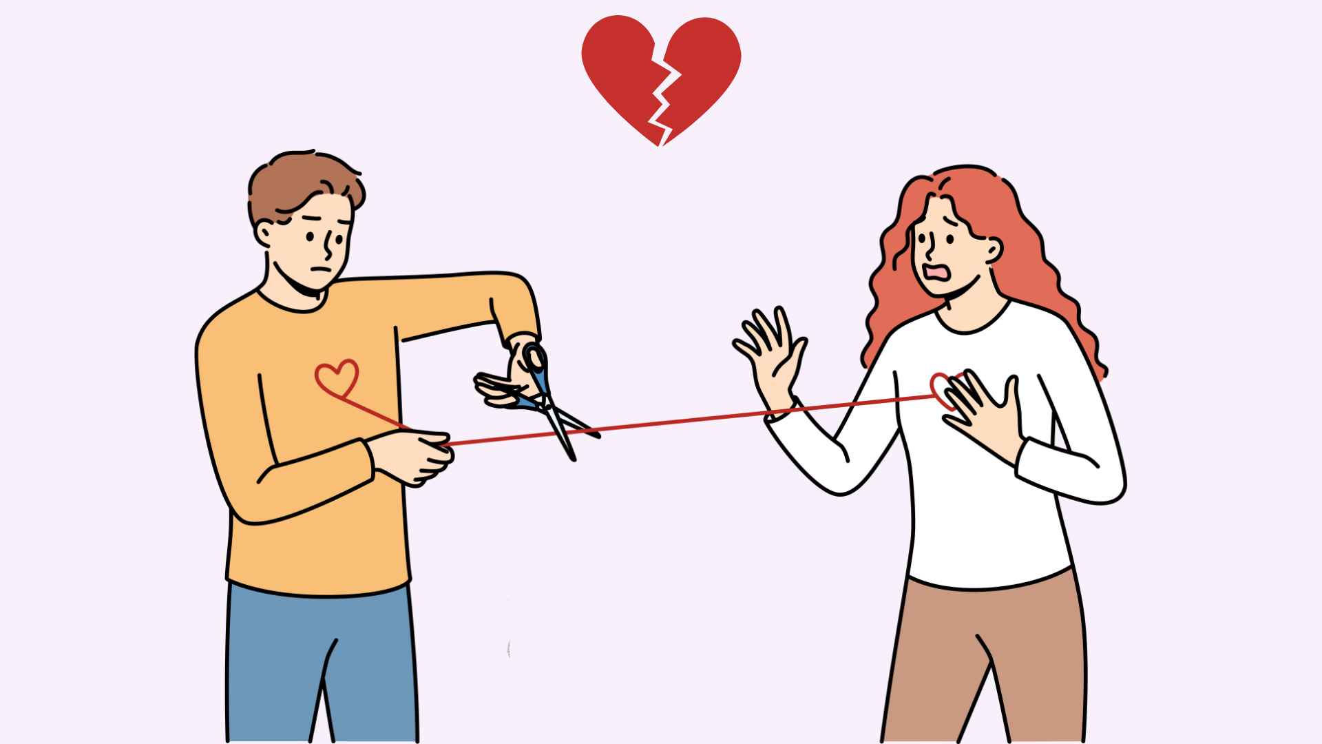 Marriage breakdown starts from no longer having personal boundaries. Graphic photo: Hoang Loc.