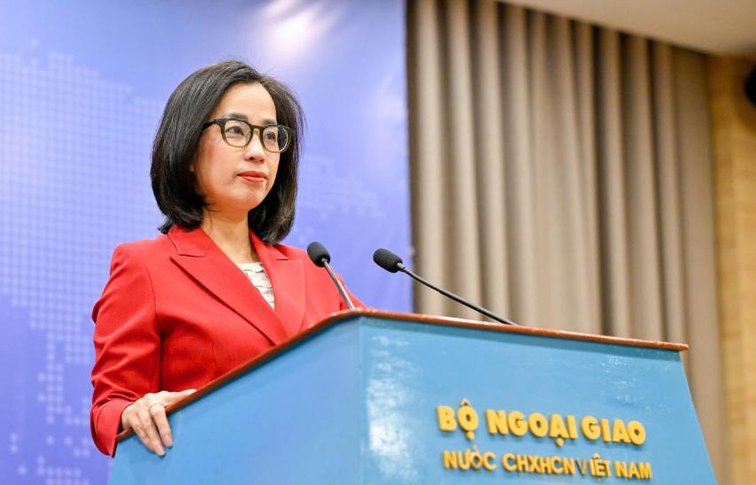 According to Spokesperson of the Vietnamese Ministry of Foreign Affairs Pham Thu Hang, Vietnam's important achievements in 2025 have been recognized and highly appreciated by the international community. Photo: Ministry of Foreign Affairs