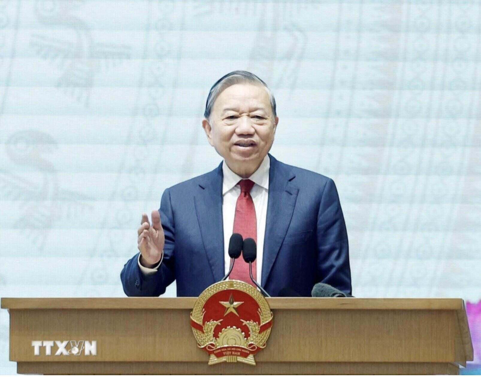 General Secretary To Lam. Photo: VNA