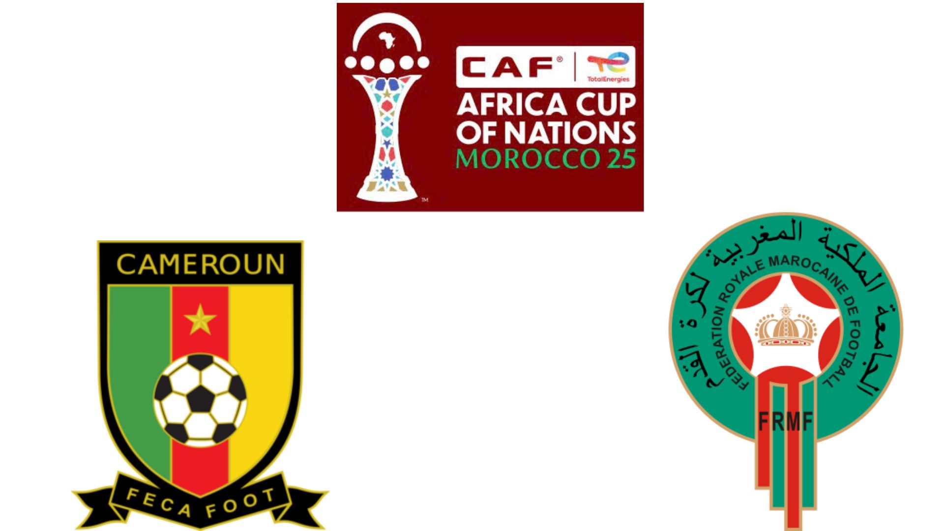 Cameroon vs. Morocco at CAN Cup 2025. Graphics: Van An