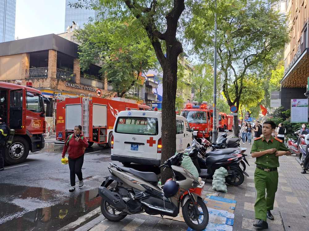 Hien truong vu viec. Ảnh: Minh Quan