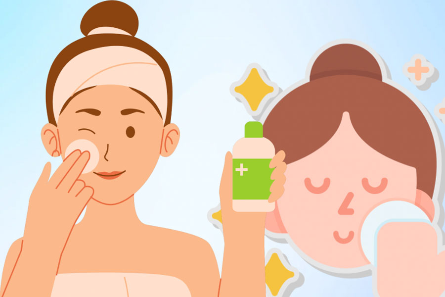 Axit glycolic chi nen duoc su dung trong quy trinh cham soc da ban dem. Do hoa: Thien Nhan