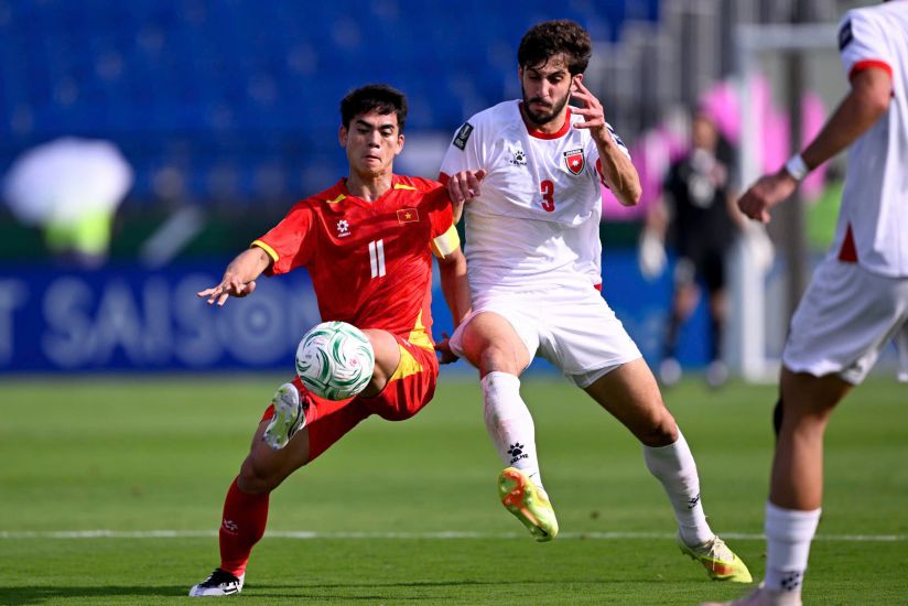 U23 Vietnam has a psychological advantage after winning the opening match. Photo: AFC