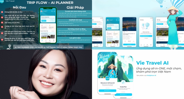 The company expects the application to expand real-time experience features, integrate VR, AR and AI translation technology, contributing to promoting smart and sustainable tourism. Photo: Organizing Committee.