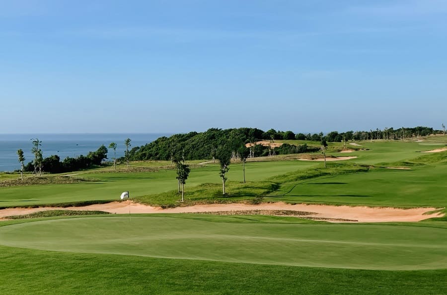The arena is expected to host the 2026 International Team Golf Tournament. Photo: NovaWorld Phan Thiet Golf Club.