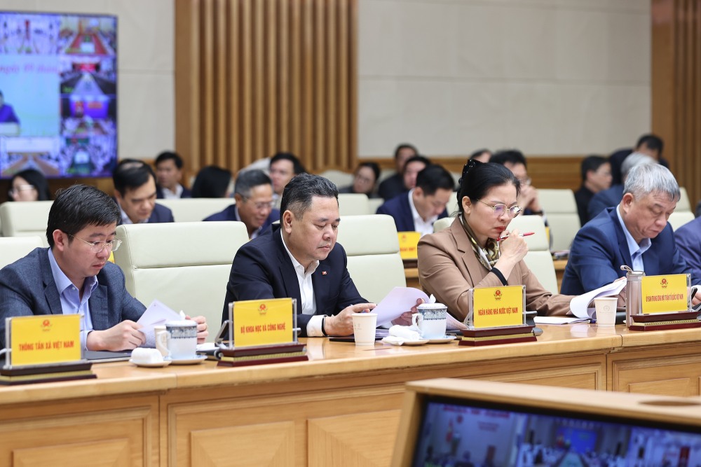 Cac dai bieu du hoi nghi. Anh: VGP