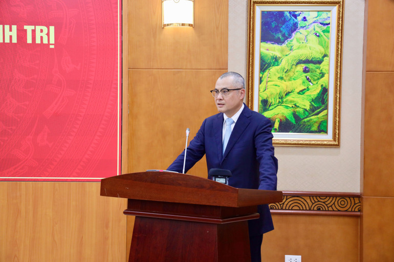 Ong Pham Dai Duong - tan Bi thu Tinh uy Phu Tho. Anh: Van Toan 