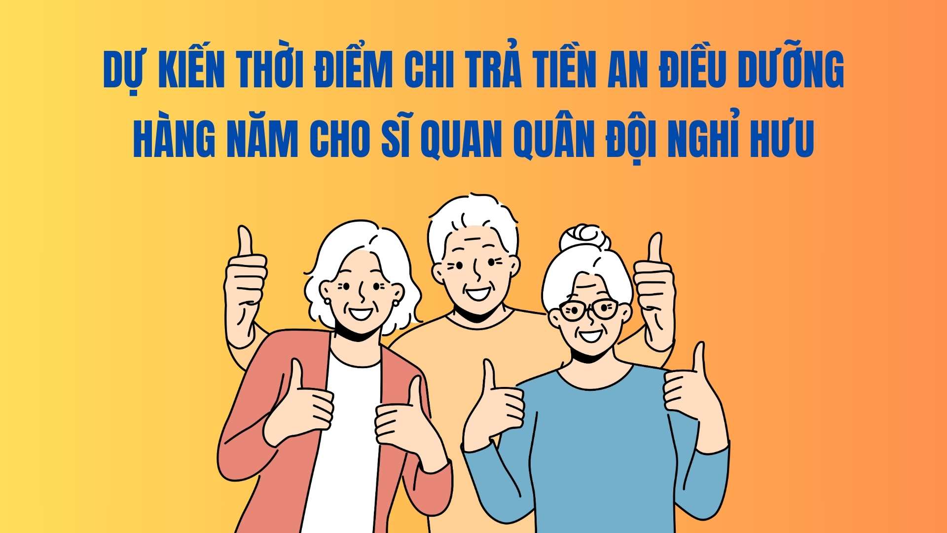 Expected time to pay annual nursing allowances for retired army officers