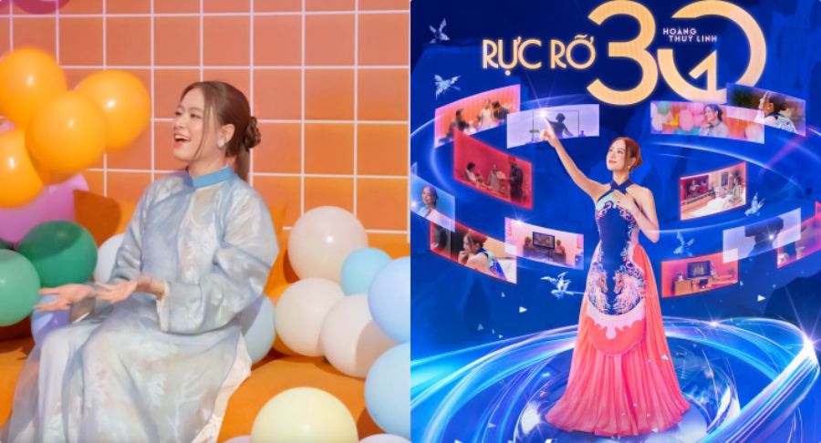 Hoang Thuy Linh joins the Tet music race. Photo: Artist provided