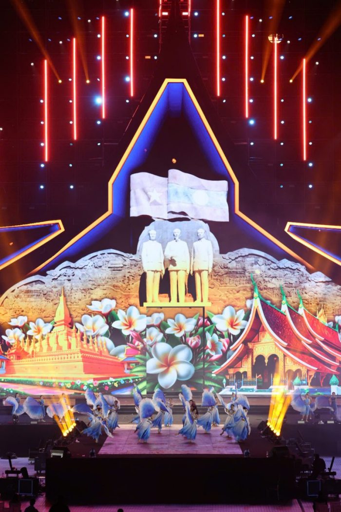 Cac tiet muc nghe thuat va hinh anh an tuong tai chuong trinh. Anh: Cuc Hop tac quoc te