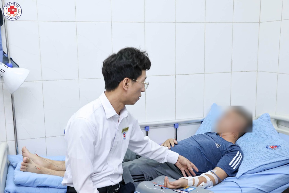 Bệnh viện Đa khoa 115 Nghệ An miễn toàn bộ viện phí cho nạn nhân vụ án mạng ở Đồng Nai