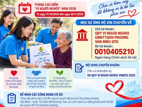 Trade union members of Thuong Tin commune participate in voluntary ...