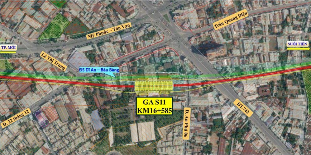 Phường An Phú đang triển khai đo đạc, khảo sát thu hồi đất để làm Metro ...