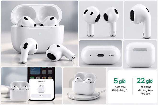 Apple ra mắt AirPods 5 phiên bản giới hạn mừng lễ hội Diwali