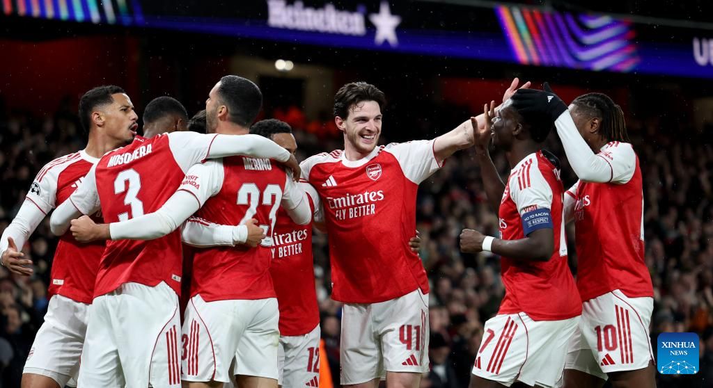 Arsenal scores 3 goals in 8 minutes, wins big against Lille