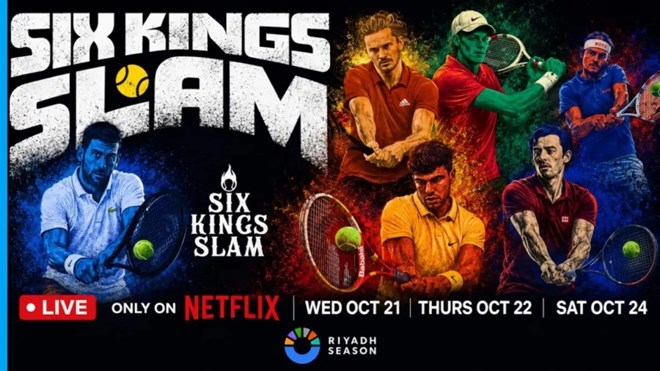 Giải quần vợt Six Kings Slam gặp khó vì an ninh bất ổn tại Saudi Arabia