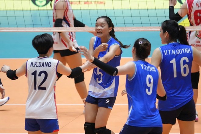 Bảng xếp hạng giải bóng chuyền nữ quốc gia 2026 lượt 1 giai đoạn 2
