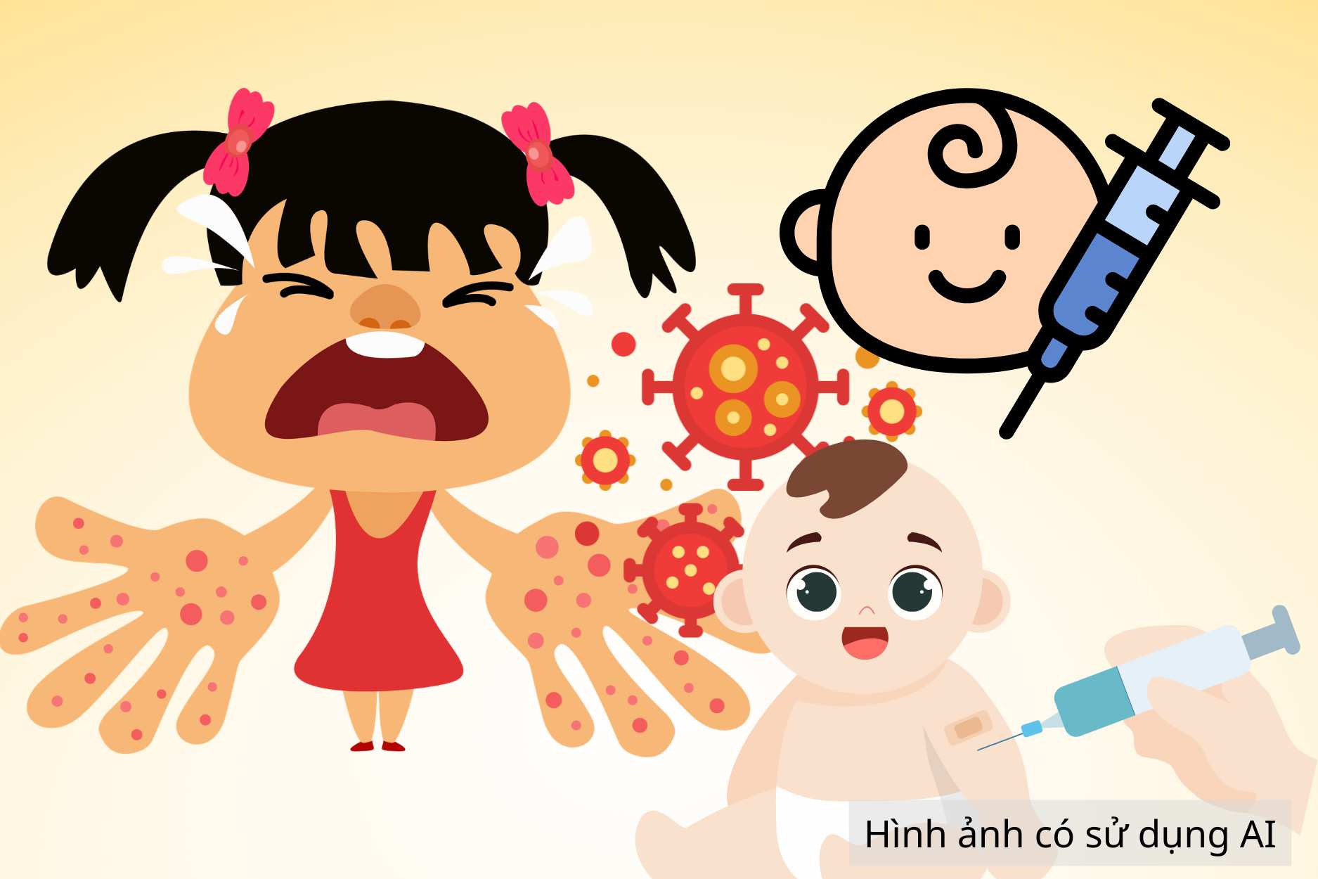 Differentiating oral and hand-foot-mouth disease by signs