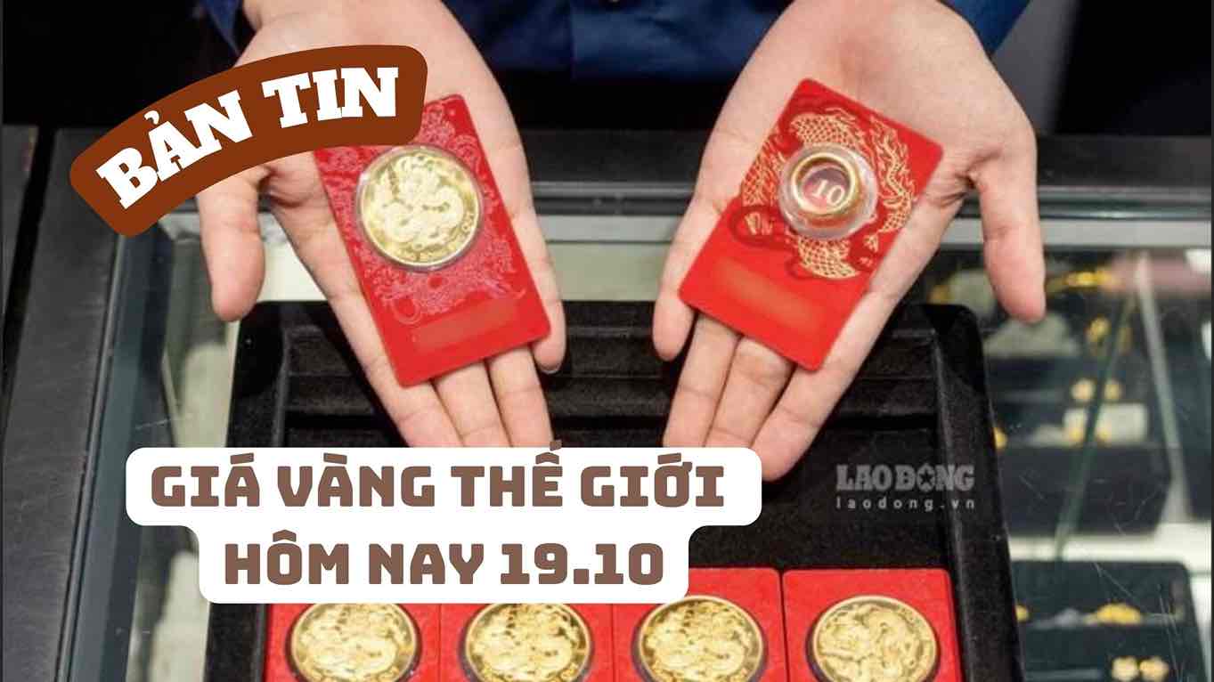 World gold price today 21.10: Gold loses momentum, red color covers the ...