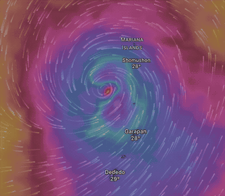 Typhoon off the coast of the Philippines may become a typhoon, forecast ...