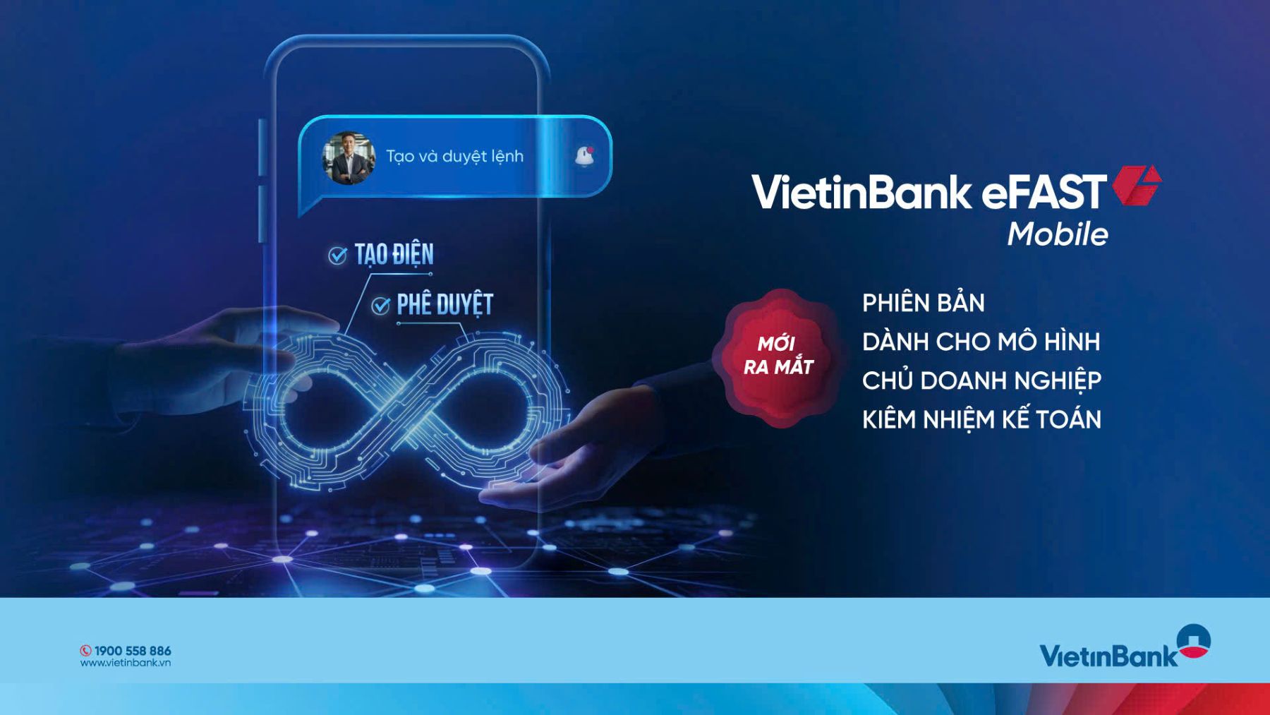 VietinBank launches new version of VietinBank eFAST mobile exclusively ...