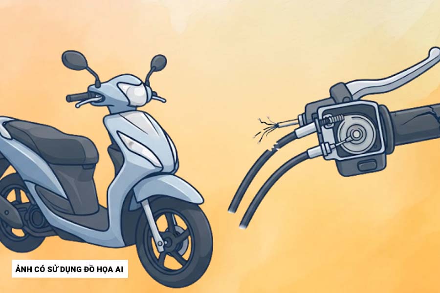 Signs of motorcycle throttle need to be checked