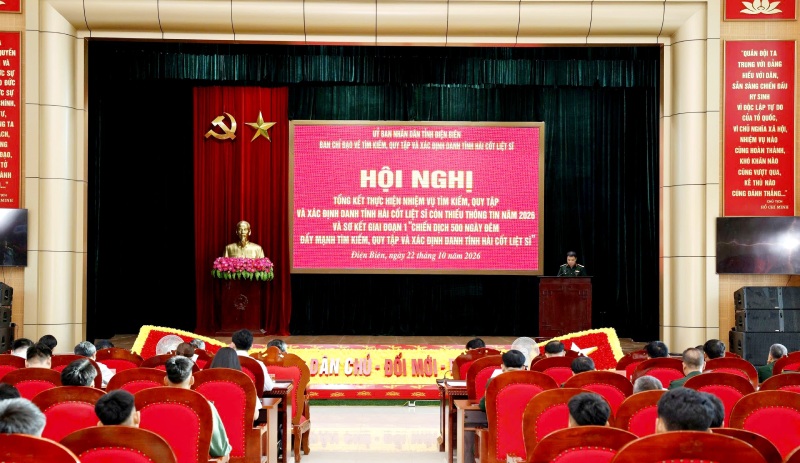 Toàn cảnh hội nghị tổng kết giai đoạn 1. Ảnh: Dienbien.gov.vn