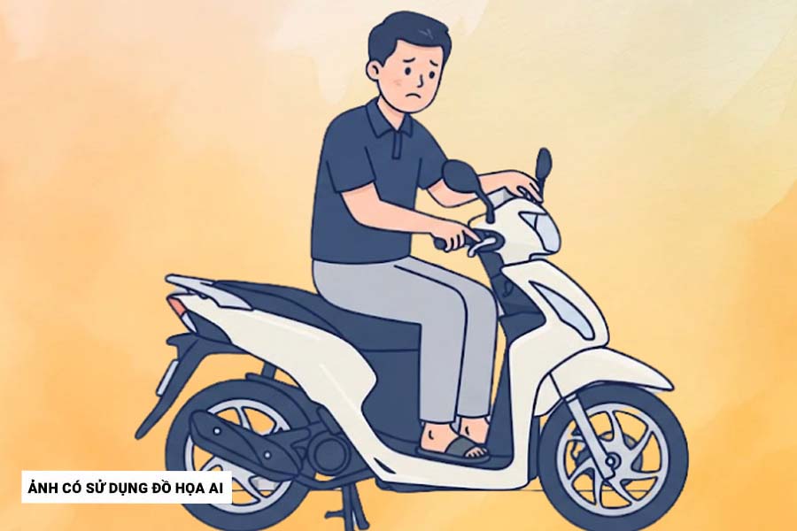 Notes when self-adjusting the rear brakes of motorbikes at home