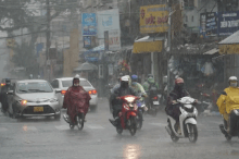 Forecast of the provinces and cities with the heaviest rain from ...