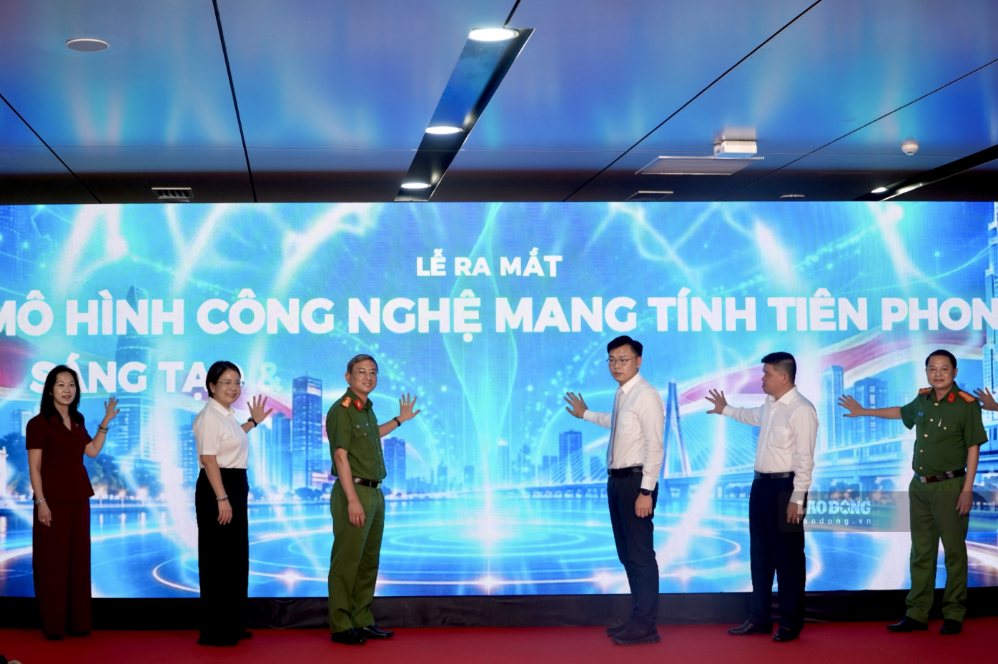 Lễ ra mắt 3 mô hình chuyển đổi số diễn ra ngày 28.10 nhằm hưởng ứng Ngày Công dân số Việt Nam. Ảnh: Ngọc Ánh