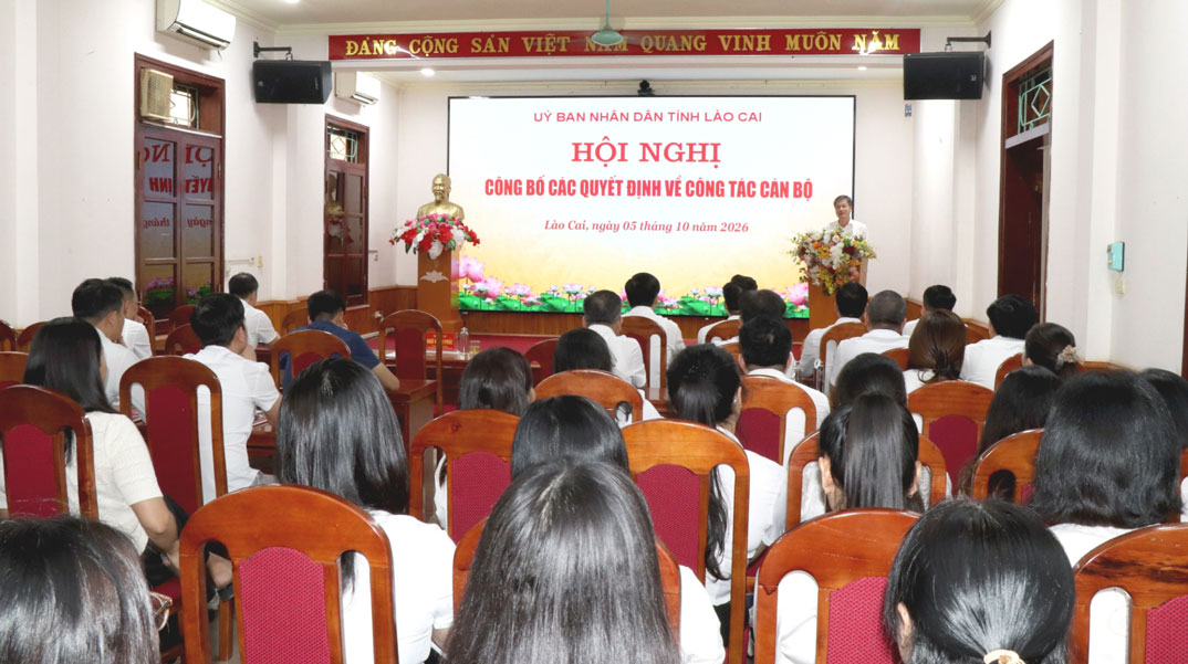 Quang cảnh Hội nghị. Ảnh: Cổng TTĐT Lào Cai