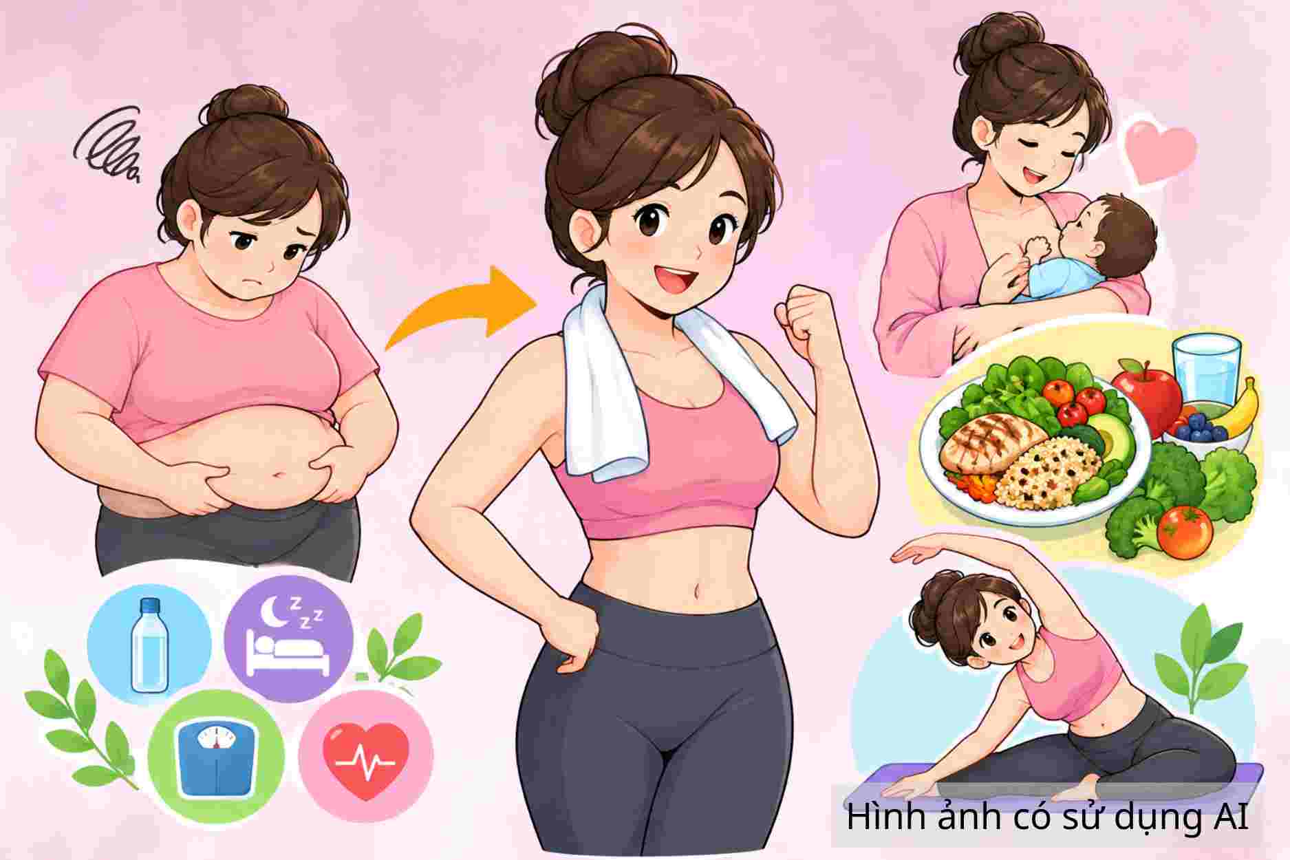 Obese postpartum women face many health risks