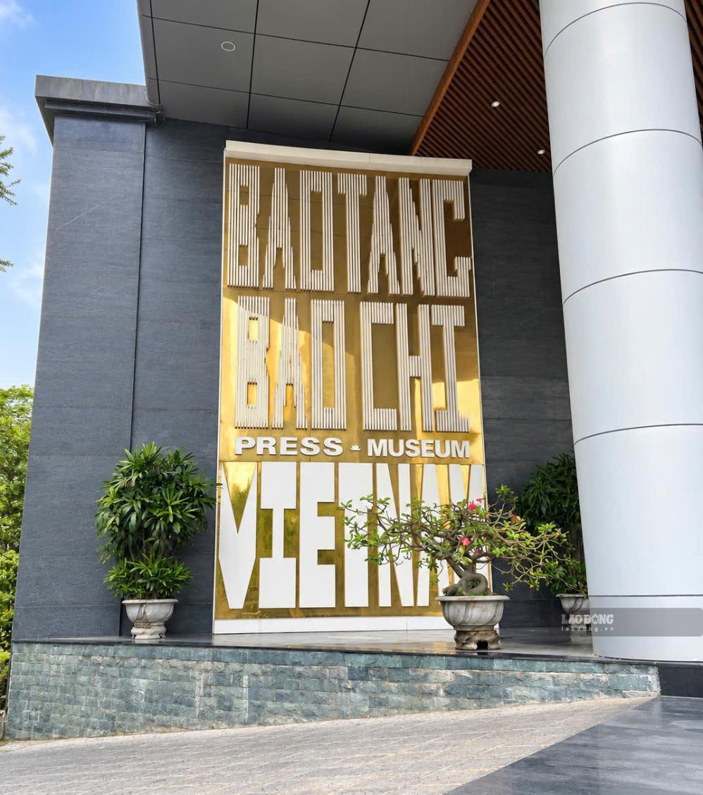 Bảo tàng Báo chí Việt Nam, nơi lưu giữ lịch sử báo chí nước nhà. Ảnh: Hùng Anh