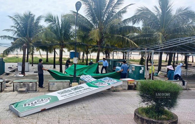 Trả mặt bằng biển Nhật Lệ, tiểu thương lo nơi kinh doanh mới